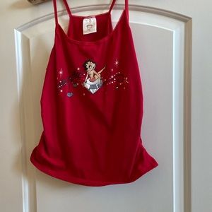 Cute Betty Boop pj top in size L